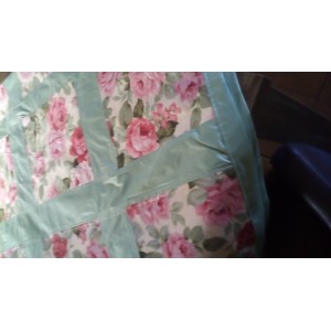 sprei gebloemd